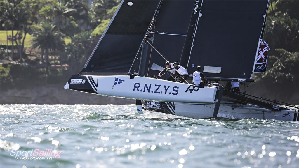 Lautrec Racing - Act Eight Extreme Sailing Series Sydney © Beth Morley - Sport Sailing Photography http://www.sportsailingphotography.com